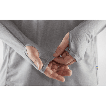 Bluza Fjällräven Abisko Sun-hoodie Men Shark Grey