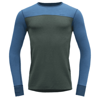 Koszulka z długim rękawem Devold Kvitegga Shirt Men 427C WOODS/BLUE