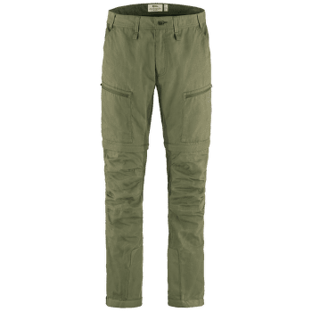 Spodnie Fjällräven Abisko Lite Trekking Zip-Off Trousers Regular Green-Laurel Green
