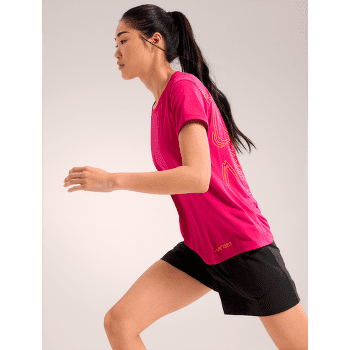 Koszulka z krótkim rękawem Arcteryx Taema Arc´Bird Crew SS Women Black Heather