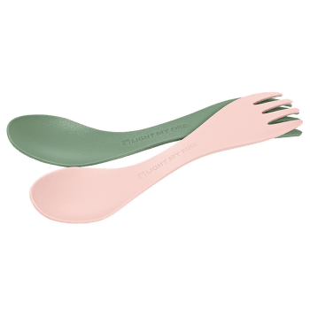 Naczynia Light My Fire Spork Little 2-pack Bio SandyGreen/DustyPink