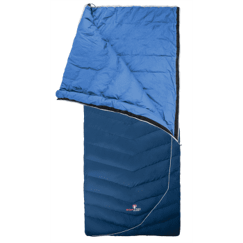 Śpiwór Grüezi bag Biopod DownWool Hybrid Cotton Comfort Night Blue