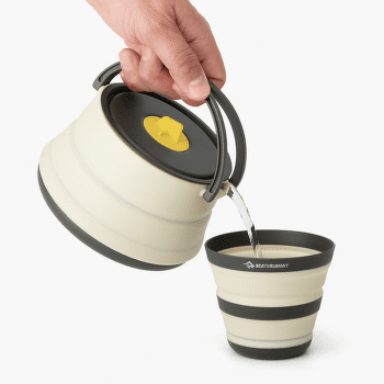 Garnek Sea to Summit Frontier UL Collapsible Kettle - 1.3L Bone White