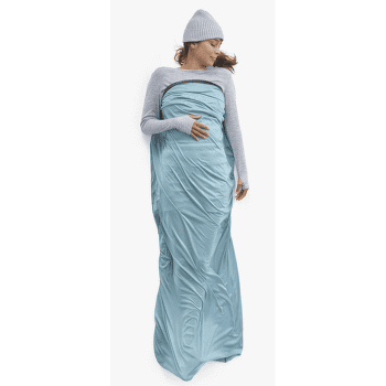 Wkładka do śpiwora Sea to Summit Comfort Blend Sleeping Bag Liner - Rectangular Aqua Sea Blue
