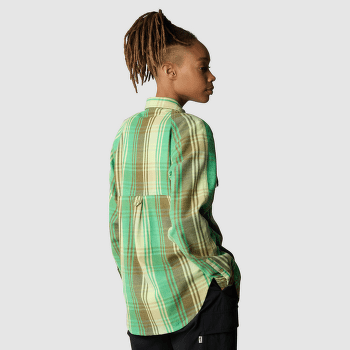 Koszula z długim rękawem The North Face SET UP CAMP FLANNEL Women OPTIC EMERALD TESSELLATION MEDIUM PLAID