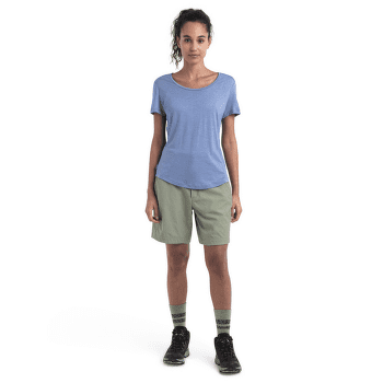 Koszulka z krótkim rękawem Icebreaker Merino 125 Cool-Lite Sphere SS Scoop Tee Women DAWN HTHR
