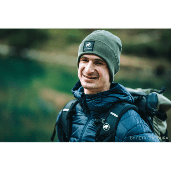 Czapki Mammut Fedoz Beanie 3778 mammut red