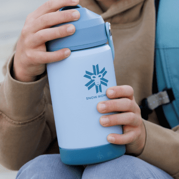 Butelka Snow Monkey KIDS 350 ml Light Pink