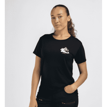 Koszulka z krótkim rękawem Aclima LightWool Tee Mountain Women Tarmac