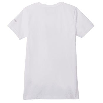 Koszulka z krótkim rękawem Columbia Mission Lake Short Sleeve Graphic Shirt Girls White, Weaving Waterscape 106
