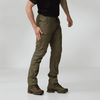 Spodnie Fjällräven Abisko Hybrid Trail Trousers Men Suede Brown