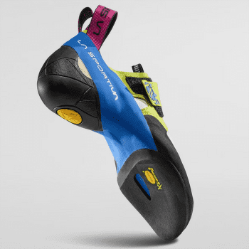 Buty wspinaczkowe| La Sportiva Skwama Women Apple Green/Cobalt Blue_E05B13