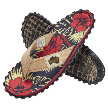 Klapki Gumbies Gumbies Denim Hibiscus Denim Hibiscus