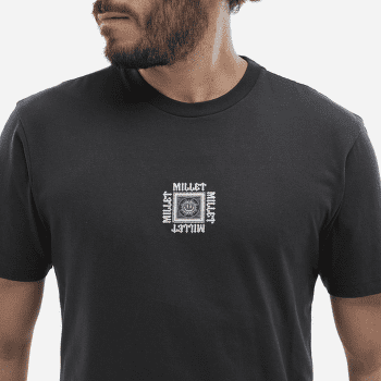 Koszulka z krótkim rękawem Millet Cimai Collab TS SS Men NOIR NEW