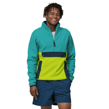Pulower (zapięcie 3/4) Patagonia Synchilla Fleece Anorak Pullover Phosphorus Green