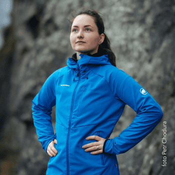 Kurtka Mammut Ultimate Comfort SO Hooded Jacket Women marine 5118