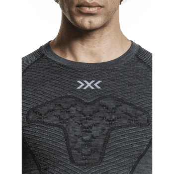 Koszulka z długim rękawem X-Bionic SYMBIO MERINO SHIRT LS MEN Rhino Grey