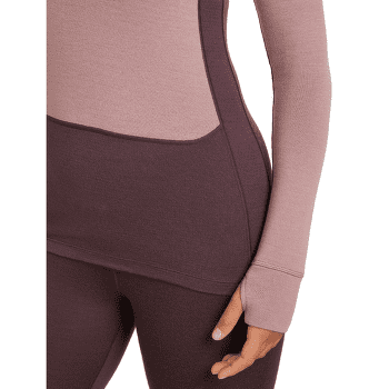 Koszulka z długim rękawem Icebreaker Merino 260 ZoneKnit™ LS Half Zip Women DAWN/ZINCBLUE/CB