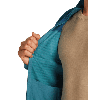 Bluza Icebreaker Merino Blend 300 RealFleece™ Descender LS Zip Men TOPAZ/ATLANTIS/CB