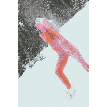 Legginsy Kari Traa Malia Pants SPINK/BRIGHT PINK