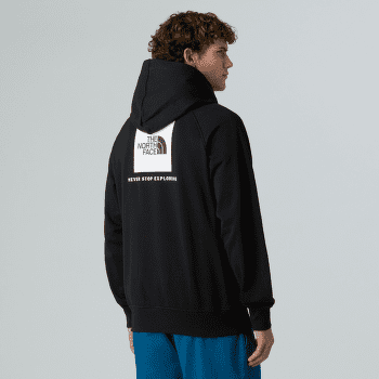 Bluza The North Face RAGLAN BOX NSE HOODIE Men TNF BLACK/TNF WHITE