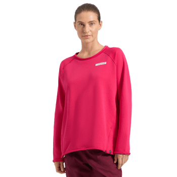 Koszulka z długim rękawem La Sportiva TUFA SWEATER Women Azalea