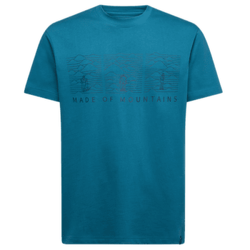 Koszulka z krótkim rękawem La Sportiva MADE OF MOUNTAIN Men Lake/Night Sky
