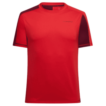 Koszulka z krótkim rękawem La Sportiva JUST RIGHT T-SHIRT Men Mountain Red/Redwood