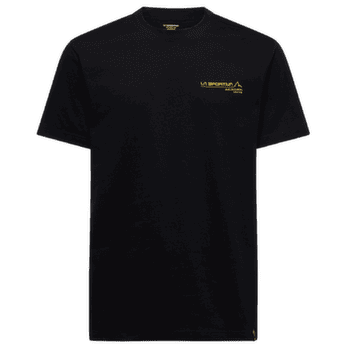 Koszulka z krótkim rękawem La Sportiva SINCE 1928 T-SHIRT Men Black/Yellow