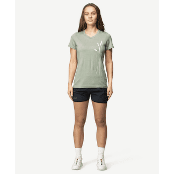 Koszulka z krótkim rękawem Devold Premium Oats Tee Women FOG