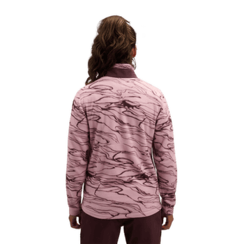 Pulower Black Diamond Rift HZ Fleece Jacket Women Relief-Meadow Rose-Fig