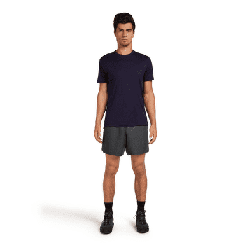 Szorty Icebreaker Merino Blend 125 Cool-Lite Active 7" Shorts Men OBSIDIAN