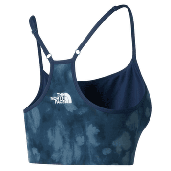 Biustonosz The North Face Flex Bra Print Women JZ9 SUMMIT NAVY DIFFUSED NATURE PRINT