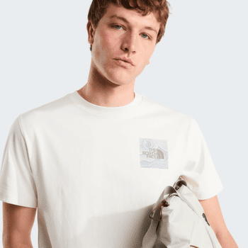 Koszulka z krótkim rękawem The North Face Mountain Escape Relaxed Short Sleeve Tee - Graphic Men WHITE DUNE
