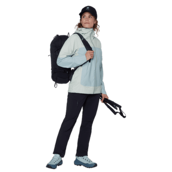 Bunda Mammut DUCAN HS HOODED JACKET WOMEN 3818 dark mammut red