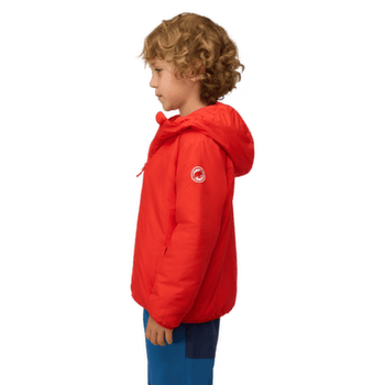 Bunda Mammut RIME IN HOODED JACKET KIDS 3778 mammut red