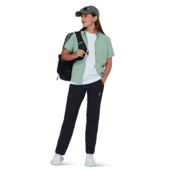 Koszulka z krótkim rękawem Mammut AADA SHIRT WOMEN alpine calamint-mammut red