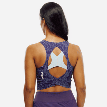 Biustonosz Millet CIMAI COLLAB SPORTS BRA Women PURPLE VELVET/SEAWEED