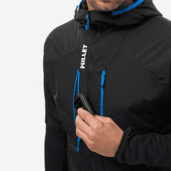 Bunda Millet PARMELAN HYBRID HOODIE Men CORONET BLUE/SAPHIR