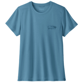 Koszulka z krótkim rękawem Patagonia Cap Cool Trail Shirt - Stratapeaks Women Shore Blue