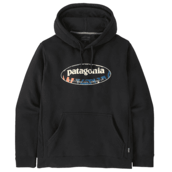 Bluza Patagonia ’95 Oval Logo Uprisal Hoody Men Black: Kaleido