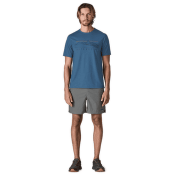 Koszulka z krótkim rękawem Patagonia Cap Cool Trail Shirt – Stratapeaks Men Aquatic Blue