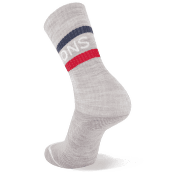 Skarpety Mons Royale Signature Crew Sock College Grey