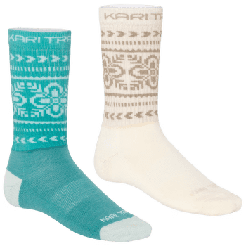 Skarpety Kari Traa  Puffin Sock 2PK LAG/BLUE LAGOON