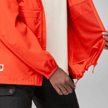 Bunda Fjällräven HIGH COAST WIND HOODIE WOMEN Chalk Rose