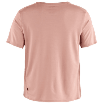 Koszulka z krótkim rękawem Fjällräven ABISKO LITE SS WOMEN Chalk Rose