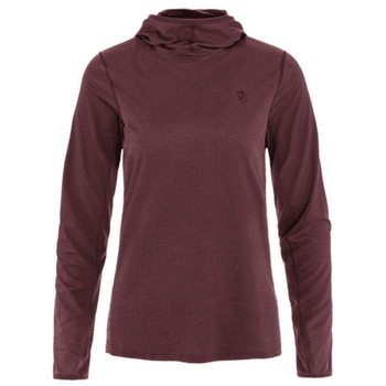Koszulka z długim rękawem Fjällräven Abisko Sun-hoodie Women Port