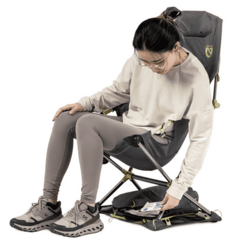Krzesło Nemo Equipment Satellite Reclining Camp Chair Goodnight Gray