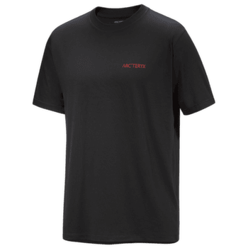 Koszulka z krótkim rękawem Arcteryx Kragg SL Cotton Blurred Bird SS Men Black/Dynasty