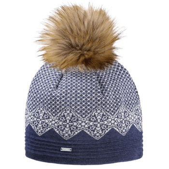 Czapki Kama Knitted Merino beanie A152 108 navy